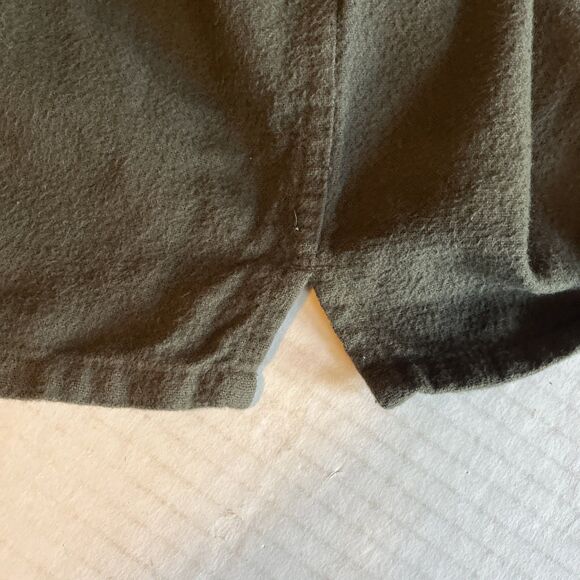 Classic Rugged Wear Men’s Shirt 3XL Dark Brown Flannel Cotton Workwear Cabincore - Picture 7 of 7